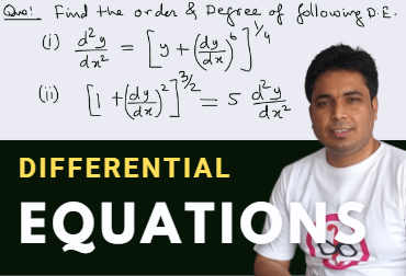 Differential Equations for JEE 